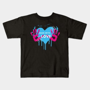 Made With Love Kids T-Shirt